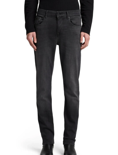 7 For All Mankind Slimmy Tapered Washed Black - Black - 28 x 32 7 For All Mankind Slimmy Tapered Washed Black - Black - 28 x 32