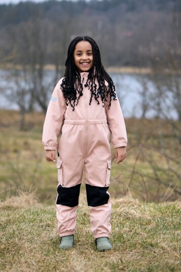 Nordbjörn Björnholmen Softshelldress Rosa 110