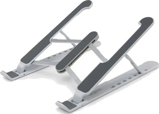 Dicota D31889 Laptopstativ Justerbar aluminium Svart/Sølv