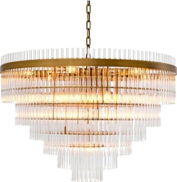 Pearl Chandelier Gold