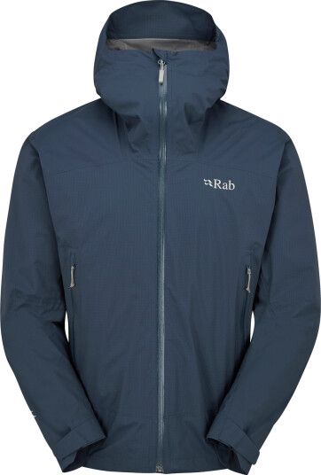 Rab Downpour Light Jacket Tempest Blue Tempest Blue XL