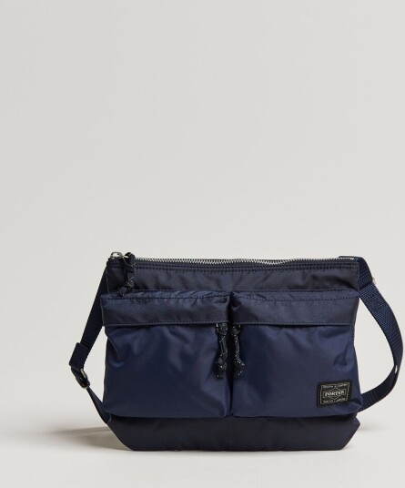Porter Yoshida & Co.Force Small Shoulder BagNavy Blue