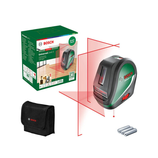 Bosch UniversalLevel 3 Krysslaser Bosch UniversalLevel 3 Krysslaser
