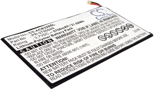 Batteri til Acer A5008 etc