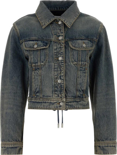 Alexander McQueen Dame Jakker Blå M, Alexander McQueen Dame Jakker Blå M,