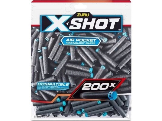 Xshot Excel 200Pk Refill Darts Foilbag Xshot Excel 200Pk Refill Darts Foilbag