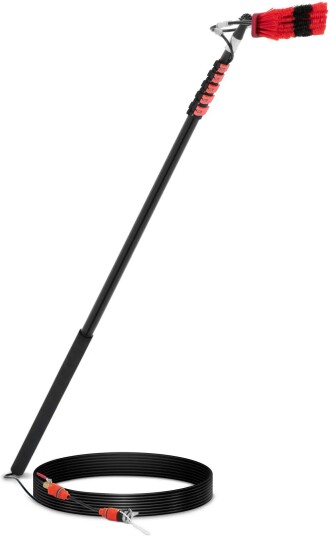 ulsonix Teleskopbørste 185 900 cm 35 cm børste 10062845