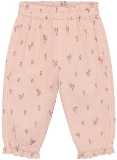 Minymo bukse til baby Peach Blush