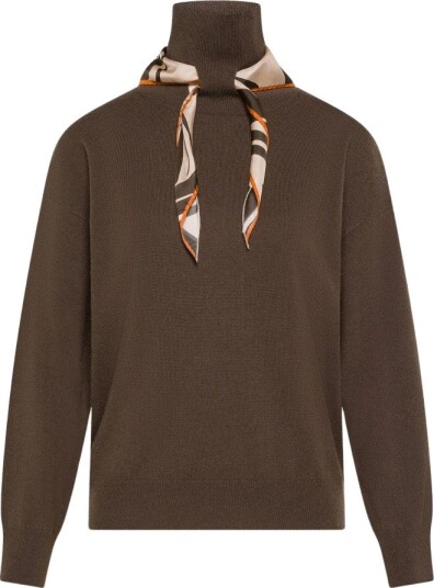 Seventy Dame Strikkevarer Brun L,