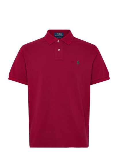 Polo Ralph Lauren The Iconic Mesh Polo Shirt Burgundy S Polo Ralph Lauren The Iconic Mesh Polo Shirt Burgundy S