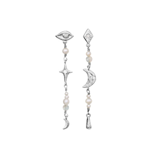 Maanesten Sissone Earrings Øredobber Sølv