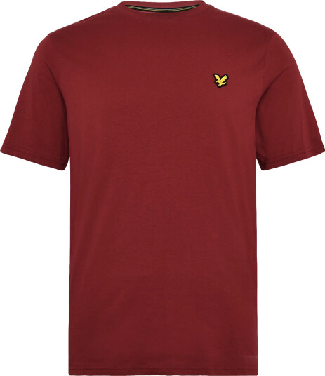 Lyle & Scott Sports Short Sleeve T Shirt Burgundy XXL