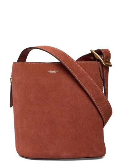 Coach Bleecker Bucket Bag 21 Brown ONE SIZE Coach Bleecker Bucket Bag 21 Brown ONE SIZE