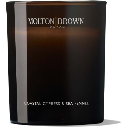 Molton Brown Coastal Cypress & Sea Fennel 1 Wick Candle Molton Brown Coastal Cypress & Sea Fennel 1 Wick Candle