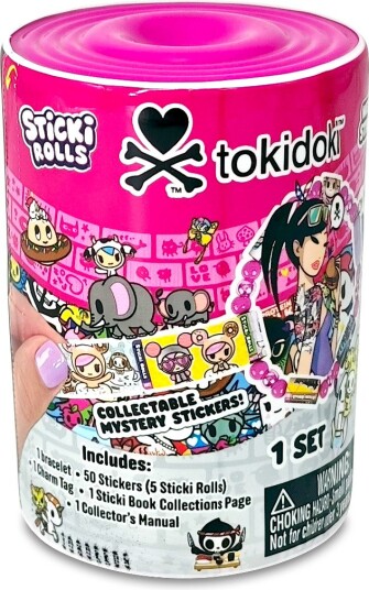 Sticki Rolls Sticki Rolls Sticki Band Capsule Tokidoki Cdu MULTI COLOUR One Size