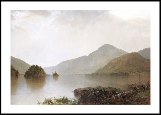 John Frederick Kensett Lake George Plakat Plakat / 40x50cm