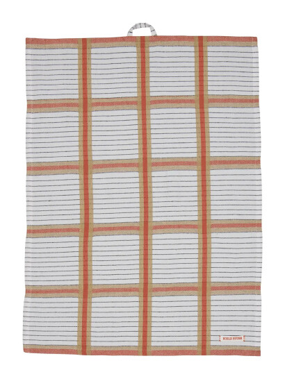 Noble House Kitchen Towel Penny Grs - Orange - 50X70CM
