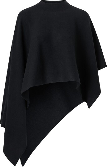 Gina Tricot Genser Knitted cape top Svart