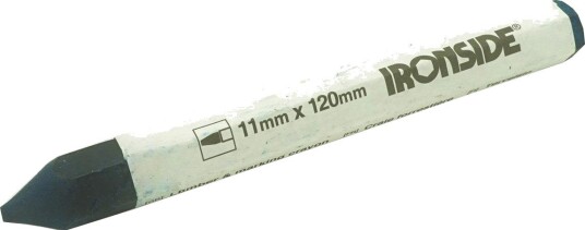 Ironside 100751 Fargekritt 11 x 120 mm, sekskantet, 12-pakning Blå, Markere & markører