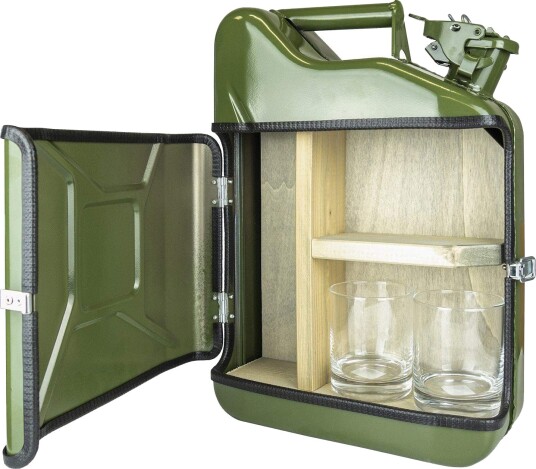 Minibar Vintage Bensindunk   Grønn