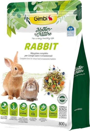Gimbi Mother Nature Rabbit 800g