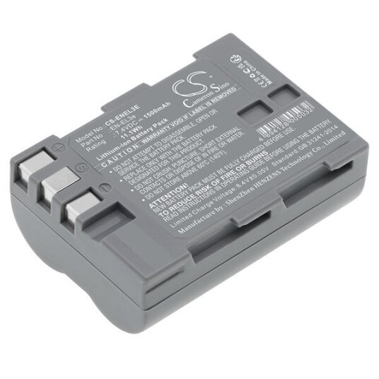 Nikon D80 batteri (1500 mAh 7.4 V) Nikon D80 batteri (1500 mAh 7.4 V)