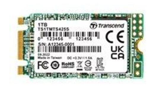Transcend MTS425S SSD - 1TB - M.2 2242 - SATA-600