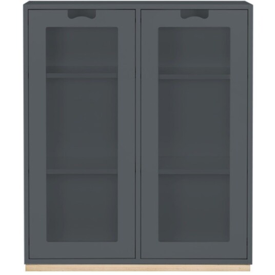 Asplund Snow E Vitrineskap 42 cm Storm Grey