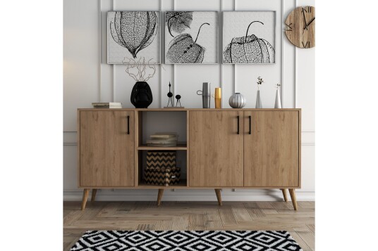 Desgrar Konsollbord 180x80 cm Brun