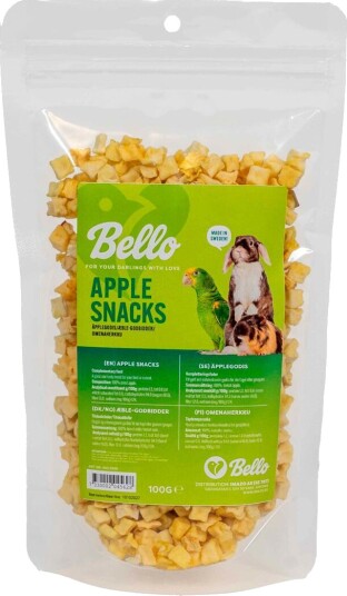 Bello Eplegodbiter til Smådyr & Fugl 100g