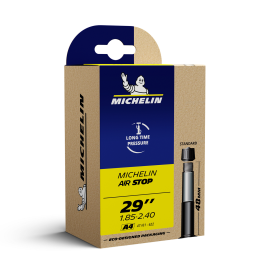 Slange Michelin 29" x 1.85 - 2.40 (47-61x622) Bilventil 48mm Slange Michelin 29" x 1.85 - 2.40 (47-61x622) Bilventil 48mm