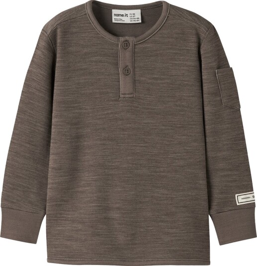 Name It Genser   Ull   NmmWyla   Morel   Name It   6 år (116)   Genser   Brun