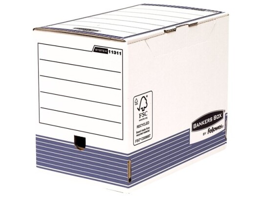 Fellowes 1131102 Papir Blå Hvit A4 Landskap Trykknapp 193 X 330 X 249 Mm