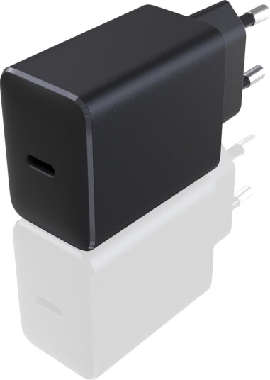 Logik 20 W vegglader Sort