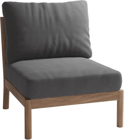Fritz Hansen Tradition Spacer Module Charcoal Teak Fsc 100% Utendørs Sofaer Povl B. Eskildsen Fritz Hansen Tradition Spacer Module Charcoal Teak Fsc 100% Utendørs Sofaer Povl B. Eskildsen