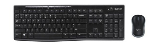 Logitech MK270 Wireless Combo - keyboard and mouse set - US International / Dutch (Qwerty) - Tastatur & Mussett - Universal - Svart Logitech MK270 Wireless Combo - keyboard and mouse set - US International / Dutch (Qwerty) - Tastatur & Mussett - Universal - Svart