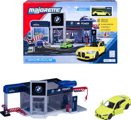 Majorette Majorette Bmw Showroom Set + 1 Vehicle Multi/patterned ONE SIZE