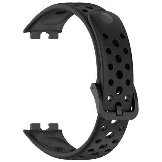Silikonarmbånd for Huawei Band 8 / 9 NFC Svart