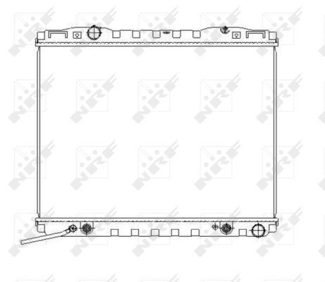 Radiator NRF 53366