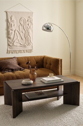 Ellos Home Salongbord Bikibo 60x120 cm Brun