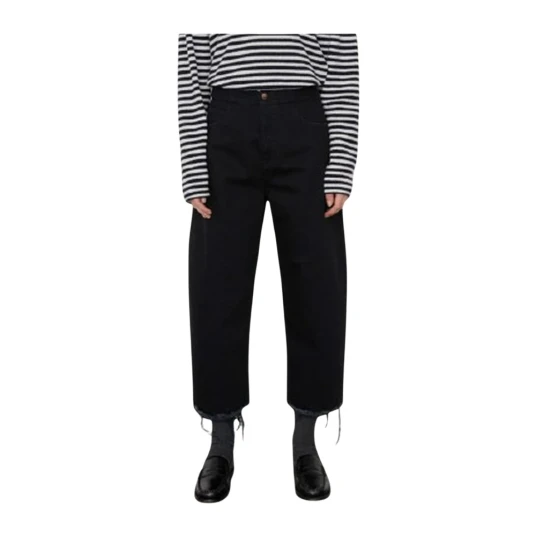 + People Dame Jeans Svart W28, + People Dame Jeans Svart W28,