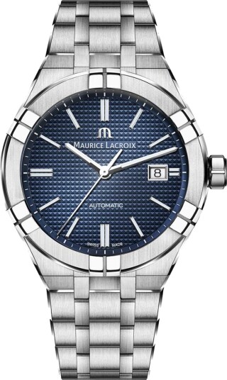 Maurice Lacroix Herreklokke AI6008 SS002 430 1 Aikon Blå/Stål Ø42