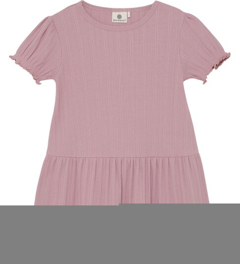 En Fant Dress Ss Pointelle Pink 128 En Fant Dress Ss Pointelle Pink 128