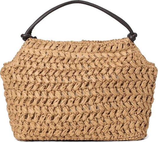 DAY ET Day Creased Straw Bag S Brown ONE SIZE