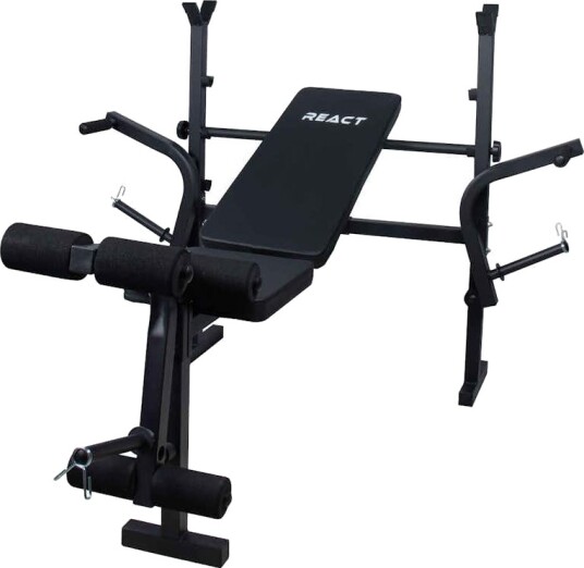 Benkpress React med Stangholder Benkpress React med Stangholder
