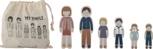 Bloomingville Mini Trefigurer Familien Wilton 6 Stk