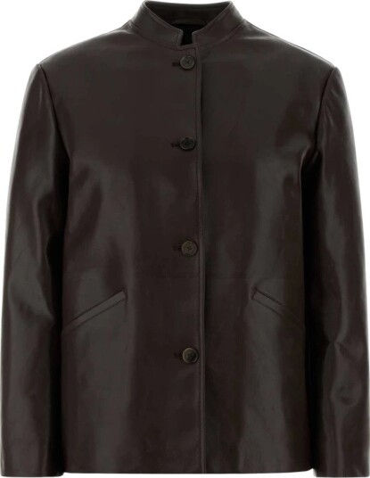 Jil Sander Dame Jakker Brun L,