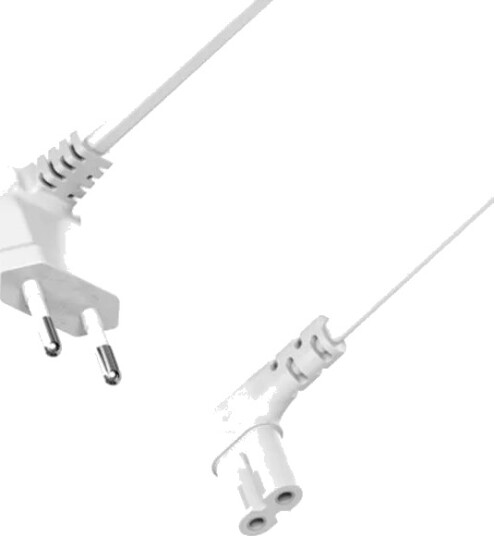 Vinklet apparatkabel C7 for Sonos Hvit. 3 m Vinklet apparatkabel C7 for Sonos Hvit. 3 m