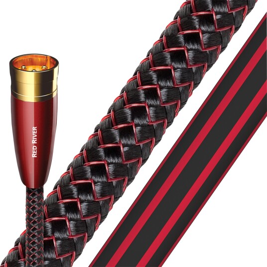 AudioQuest RED RIVER (XLR) Signalkabel Rød AudioQuest RED RIVER (XLR) Signalkabel Rød