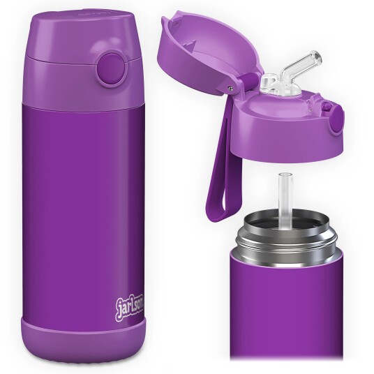 Jarlson Drikkeflaske Lilla 350ml CHARLI Jarlson Drikkeflaske Lilla 350ml CHARLI